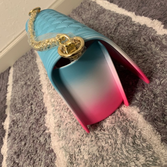 Blue Ombré Jelly Purse - Picture 2 of 4